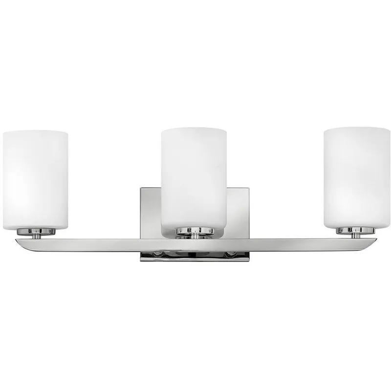 Kyra 3 Light 24 inch Polished Nickel Vanity Light Wall Light
