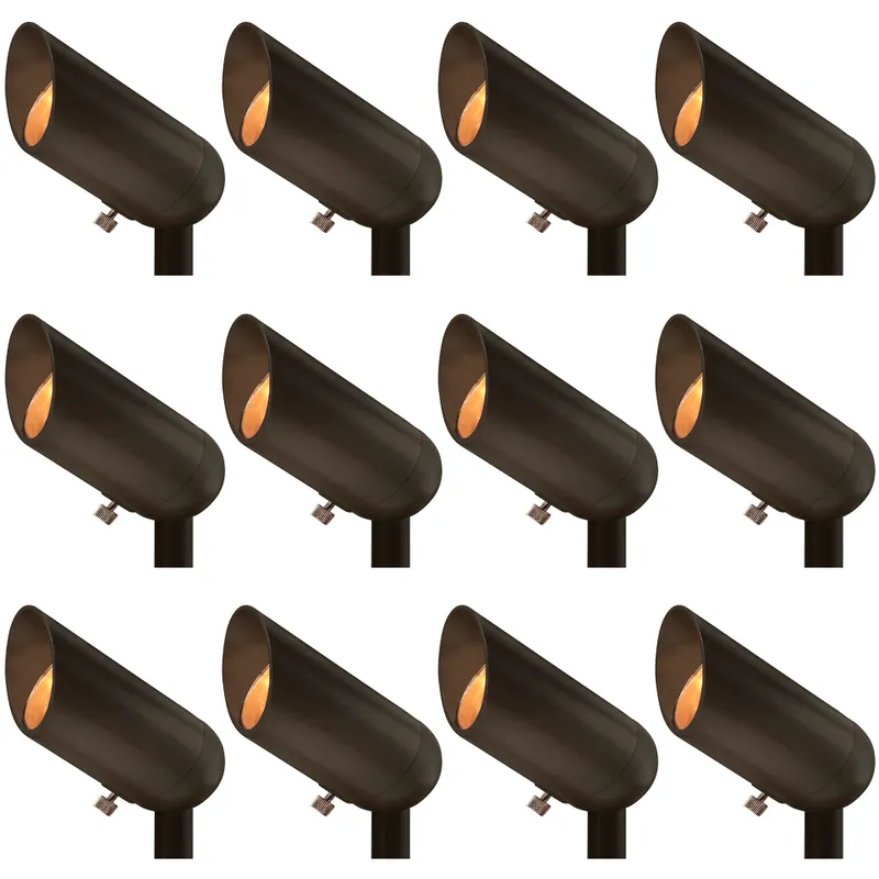 Issac 12v 8.00 watt Bronze Accent Spot Light in Non-LED