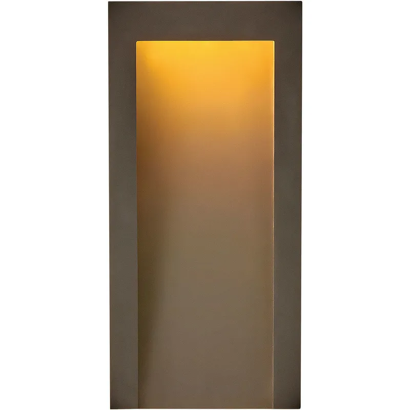 Coastal Elements Taper LED 15 inch Textured Oil Rubbed Bronze Outdoor Wall Mount Lantern