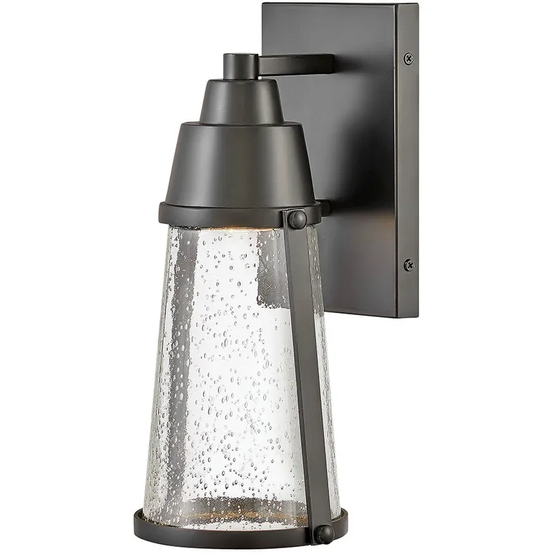 Coastal Elements Miles LED 12 inch Black Outdoor Wall Mount Lantern