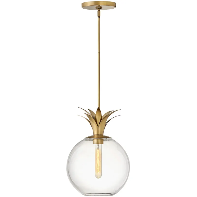 Palma 1 Light 10.75 inch Heritage Brass Indoor Pendant Ceiling Light