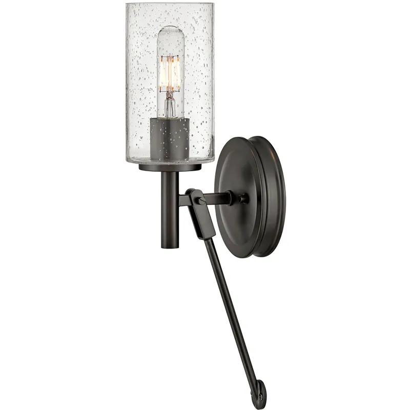 Collier 1 Light 5 inch Black Oxide Indoor Wall Sconce Wall Light