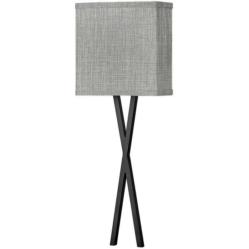 Galerie Axis LED 8 inch Black ADA Indoor Wall Sconce Wall Light