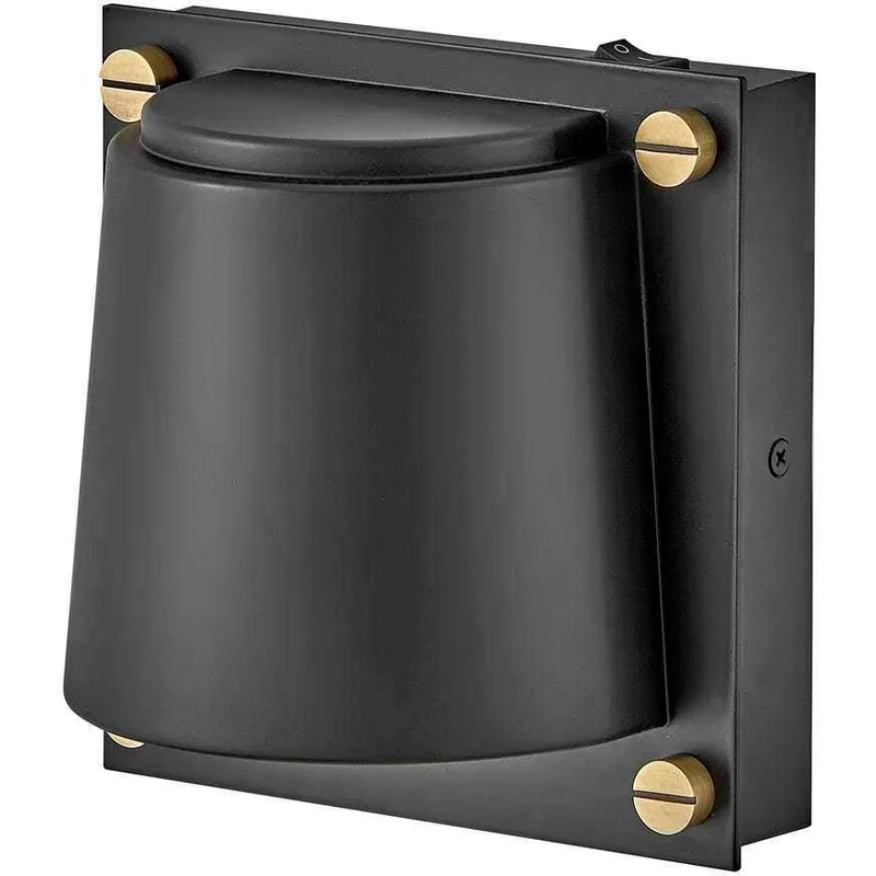 Scout LED 7 inch Black Indoor Wall Sconce Wall Light