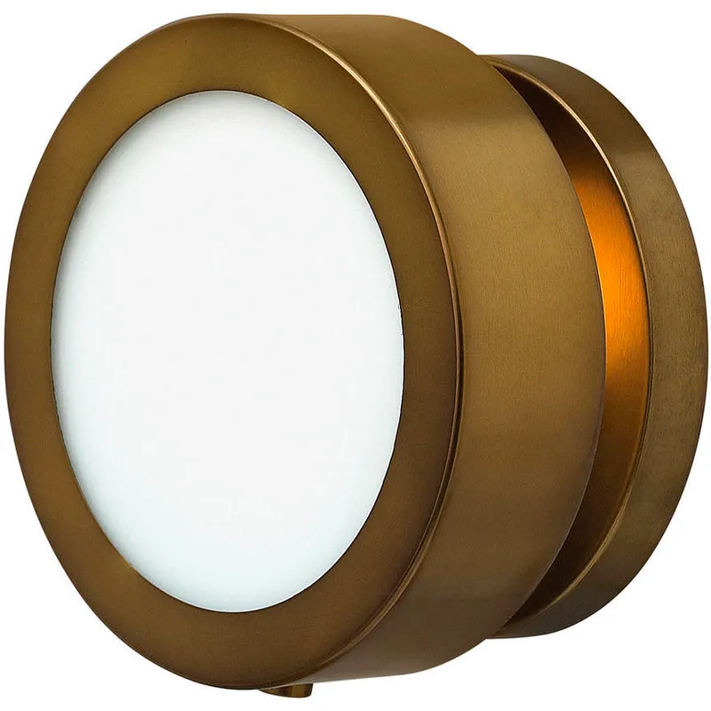 Mercer 1 Light 6.75 inch Heritage Brass ADA Indoor Wall Sconce Wall Light
