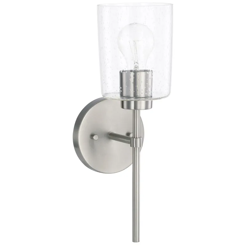 Greyson 1 Light 5 inch Brushed Nickel Sconce Wall Light
