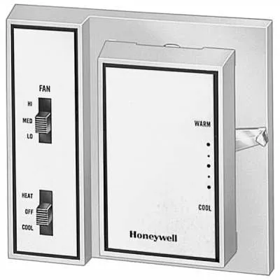 Honeywell T4039B1008 Fan Coil Thermostat Cooling