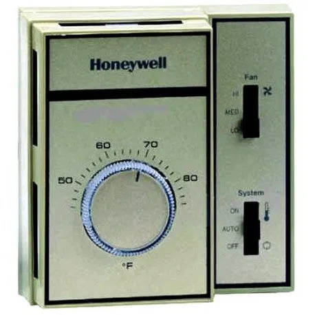 Honeywell T6069D4014 Fan Coil Thermostat-Electric 2 Pipe Heat Cool Only