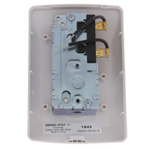 Honeywell H8908DSPST/U Dehumidistat