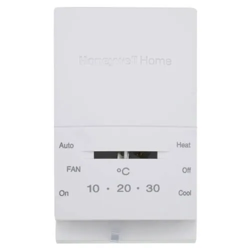 Honeywell T834N1010 Mercury Free T834 1H/1C 24V Vertical Non-Programmable Thermostat