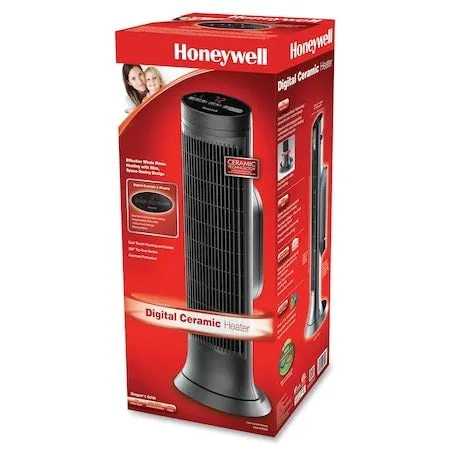 Honeywell HWLHCE322V Digital Tower Heater 750-1500W (10.13 x 8 x 23.25 in)