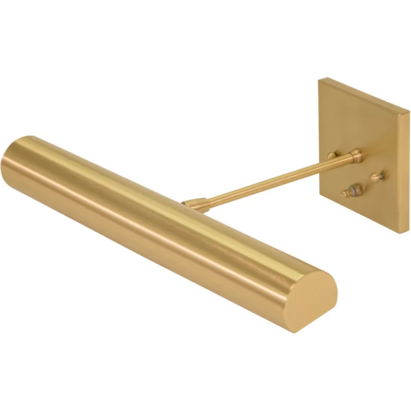 Advent 1 watt 9 inch Polished Brass Picture Light Wall Light, Battery Operated