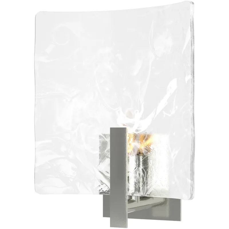 Arc 1 Light 10.1 inch Sterling Bath Sconce Wall Light, Large