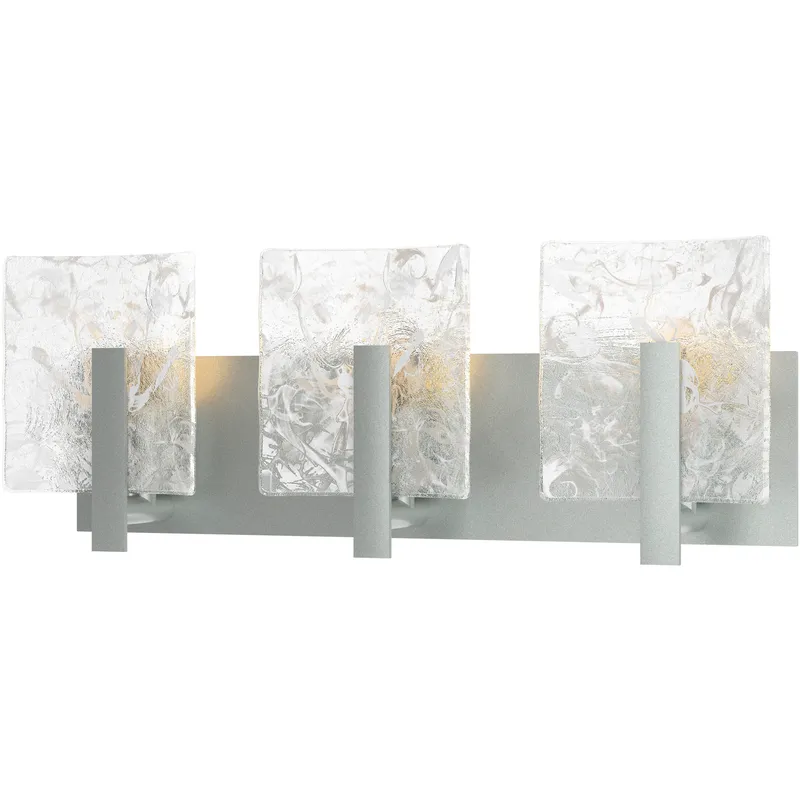 Arc 3 Light 21.5 inch Vintage Platinum Bath Sconce Wall Light