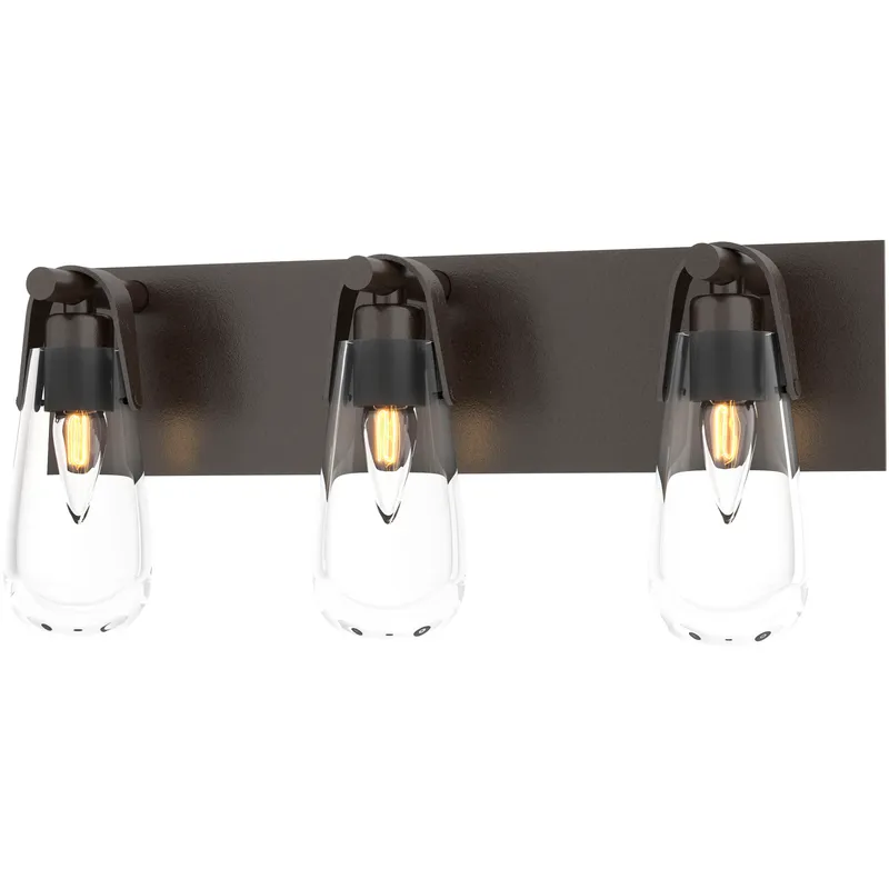 Eos 3 Light 21 inch Oil Rubbed Bronze Bath Sconce Wall Light
