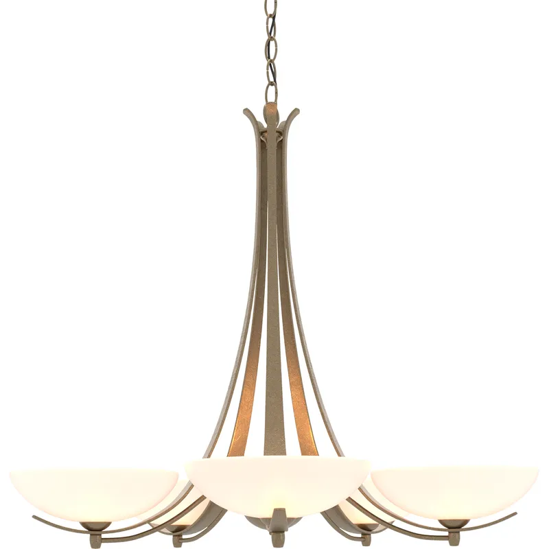 Aegis 5 Light 31.3 inch Soft Gold Chandelier Ceiling Light