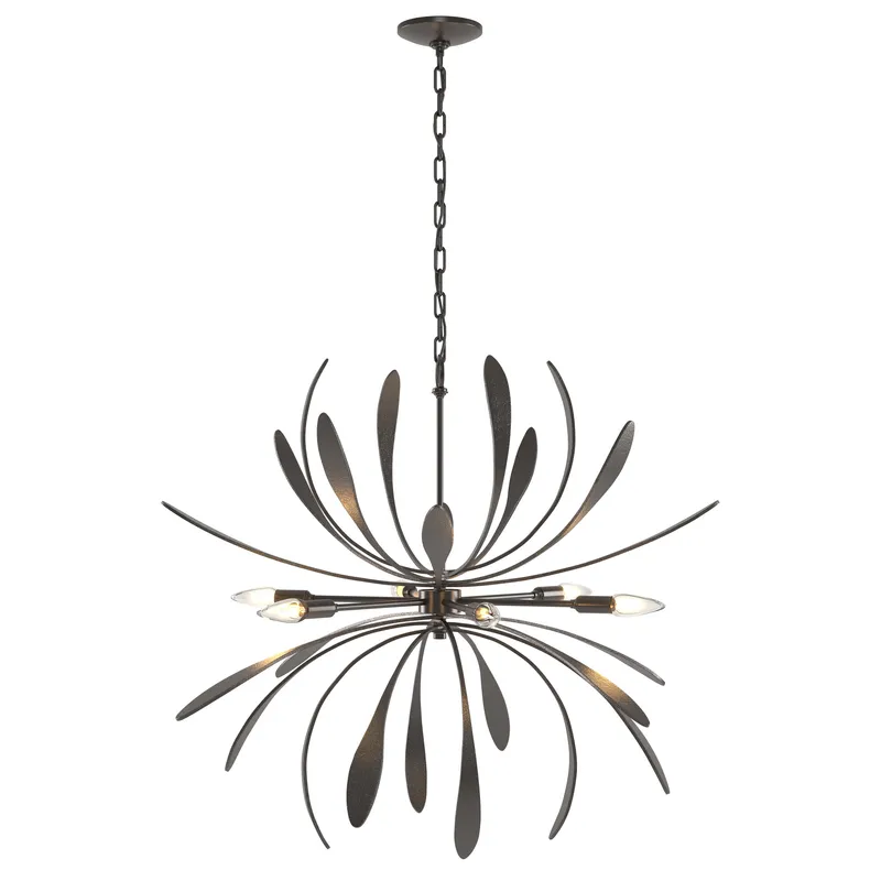 Dahlia 6 Light 32.7 inch Oil Rubbed Bronze Chandelier Ceiling Light
