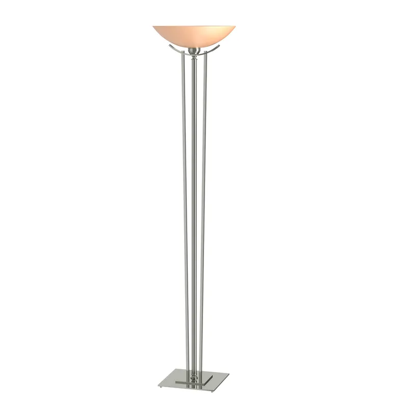 Taper 71 inch 150 watt Sterling Torchiere Portable Light in Sand