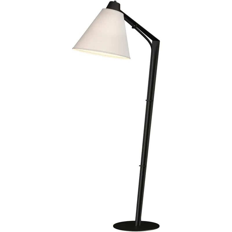 Reach 55.2 inch 100 watt Black Floor Lamp Portable Light in Natural Anna