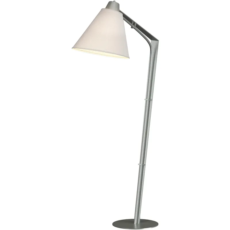 Reach 55.2 inch 100 watt Vintage Platinum Floor Lamp Portable Light in Natural Anna