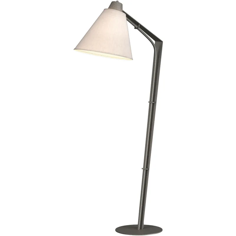 Reach 55.2 inch 100 watt Natural Iron Floor Lamp Portable Light in Flax