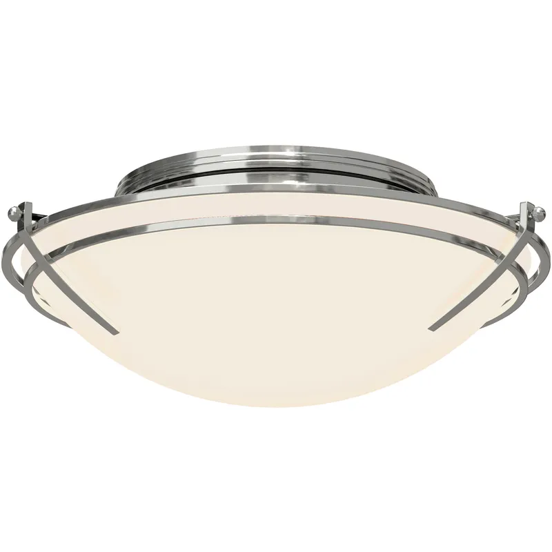 Presidio Tryne 2 Light 15.7 inch Sterling Flush Mount Ceiling Light