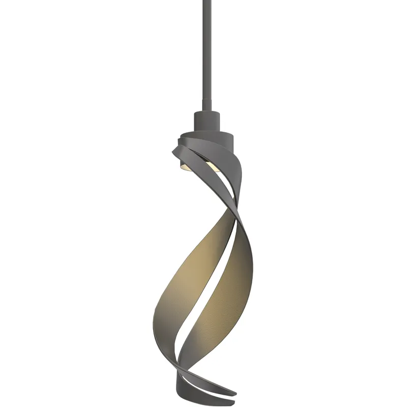 Folio 1 Light 5.7 inch Black Mini Pendant Ceiling Light
