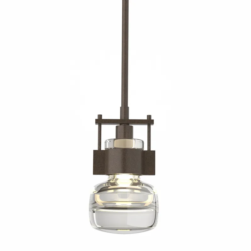 Cuff 1 Light 5.4 inch Bronze Mini Pendant Ceiling Light