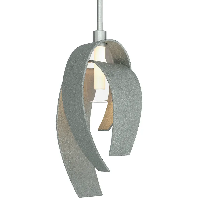 Corona 1 Light 7 inch Vintage Platinum Mini Pendant Ceiling Light, Large