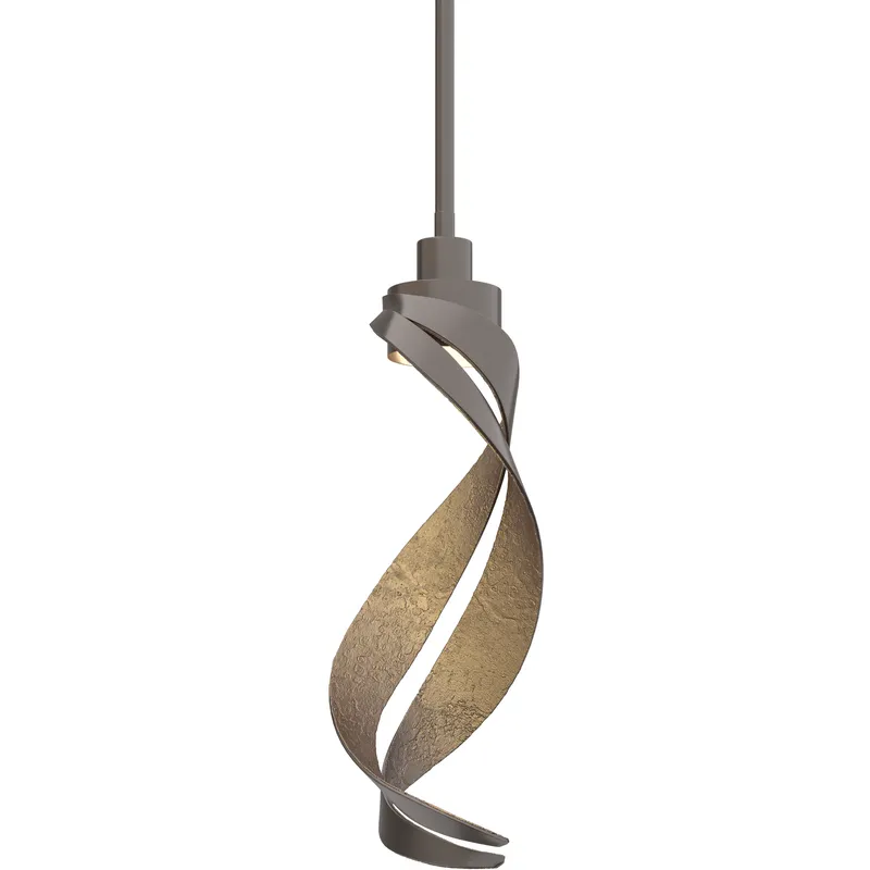 Folio 1 Light 5.7 inch Oil Rubbed Bronze Mini Pendant Ceiling Light