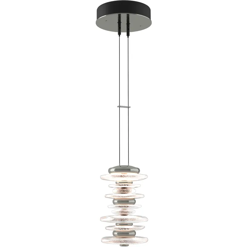 Cairn LED 6 inch Sterling Mini Pendant Ceiling Light, Large