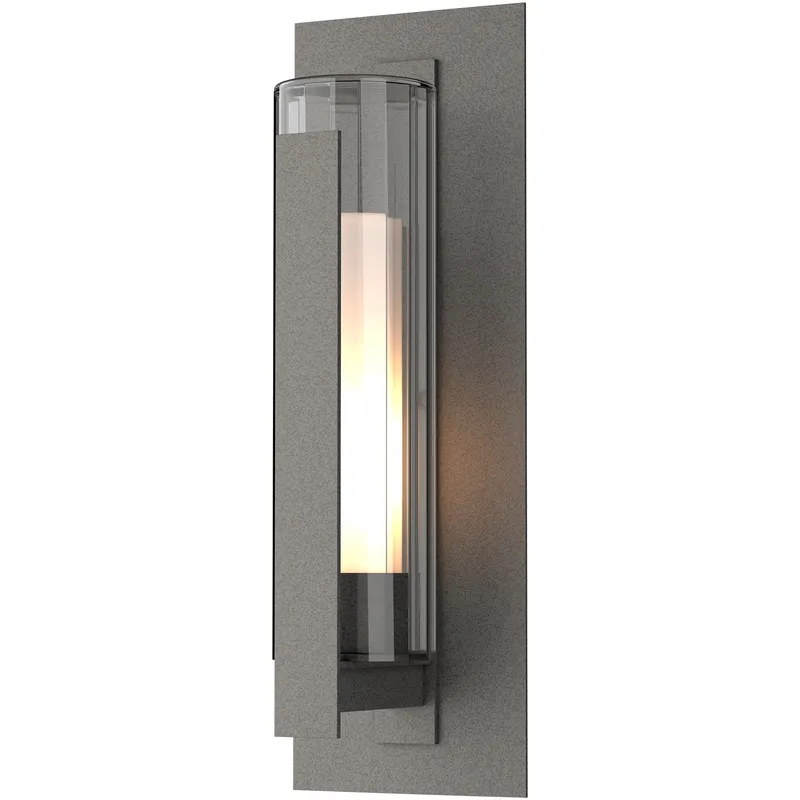 Vertical Bar 1 Light 23.5 inch Coastal Natural Iron Outdoor Sconce, Large