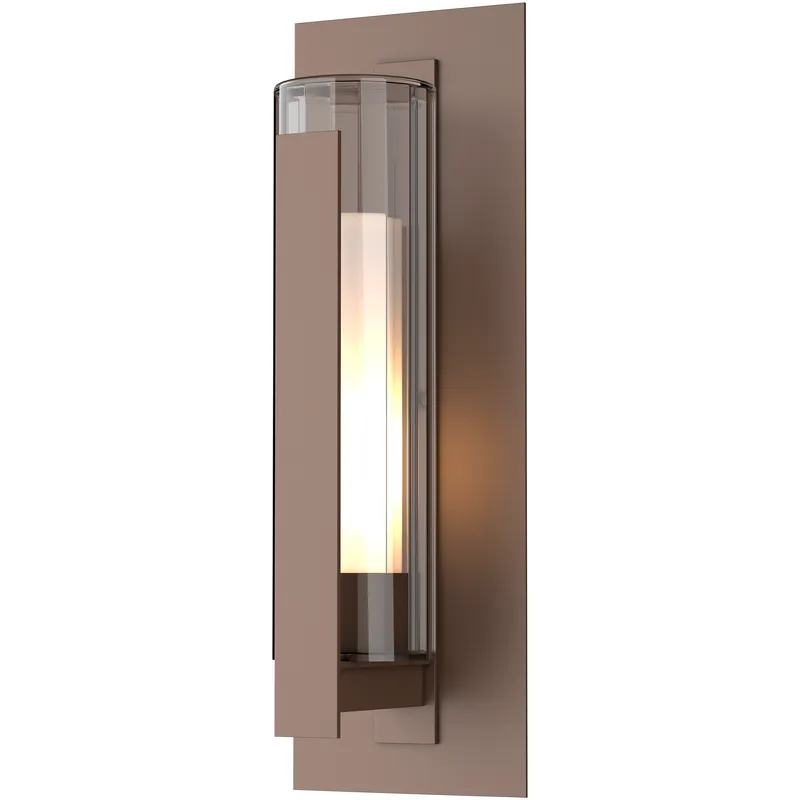 Vertical Bar 1 Light 23.5 inch Coastal Bronze Outdoor Sconce, Large