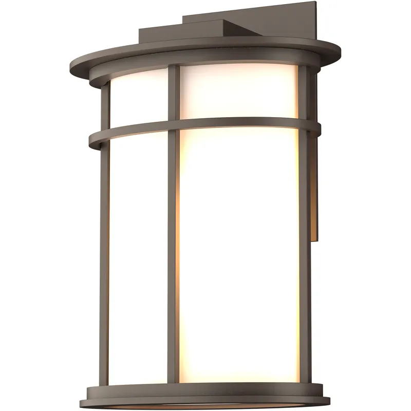 Province 1 Light 12.2 inch Coastal Dark Smoke Outdoor Sconce