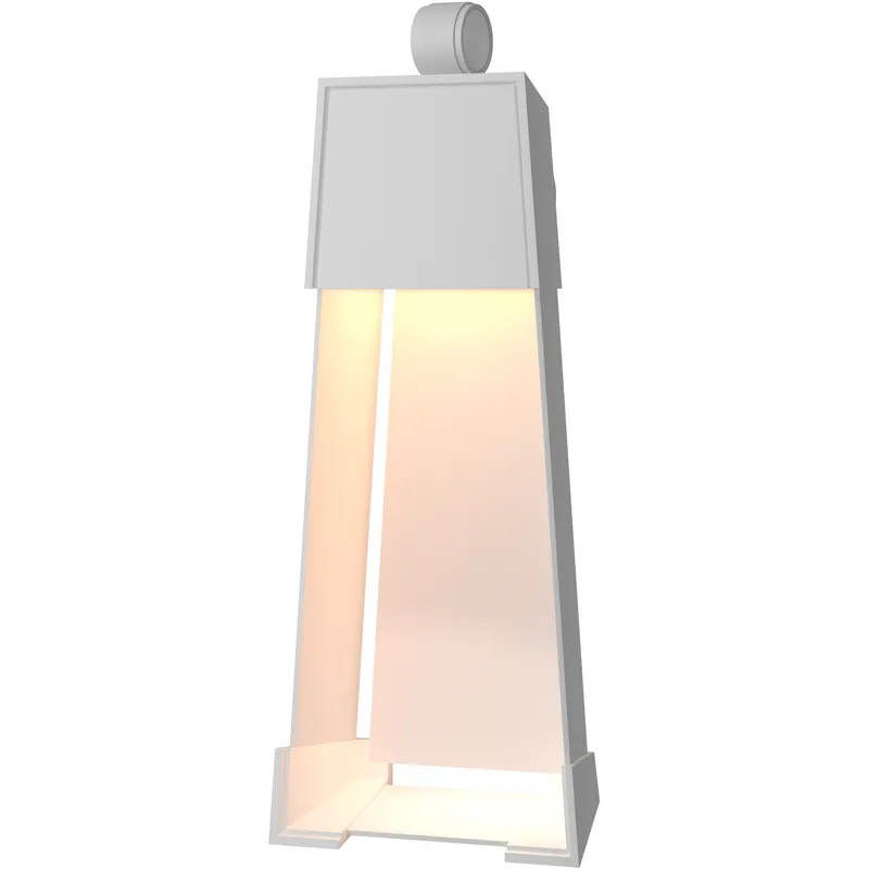 Revere 1 Light 25.1 inch White and White Outdoor Sconce, Medium