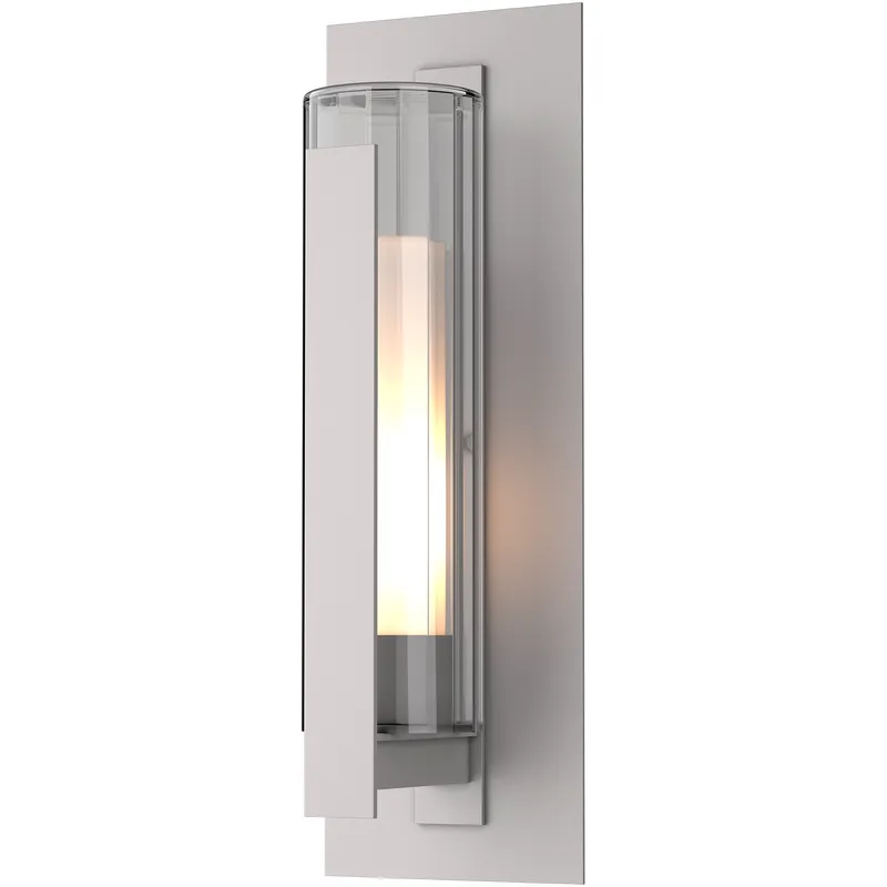 Vertical Bar 1 Light 23.5 inch Coastal Burnished Steel Outdoor Sconce, Large