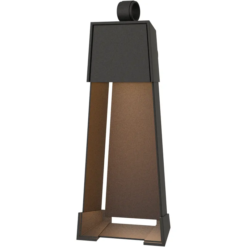 Revere 1 Light 25.1 inch Natural Iron and Natural Iron Outdoor Sconce, Medium