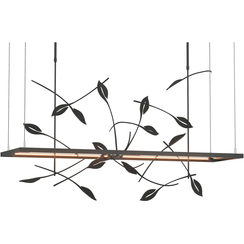 Autumn LED 53.4 inch Black Pendant Ceiling Light, Long