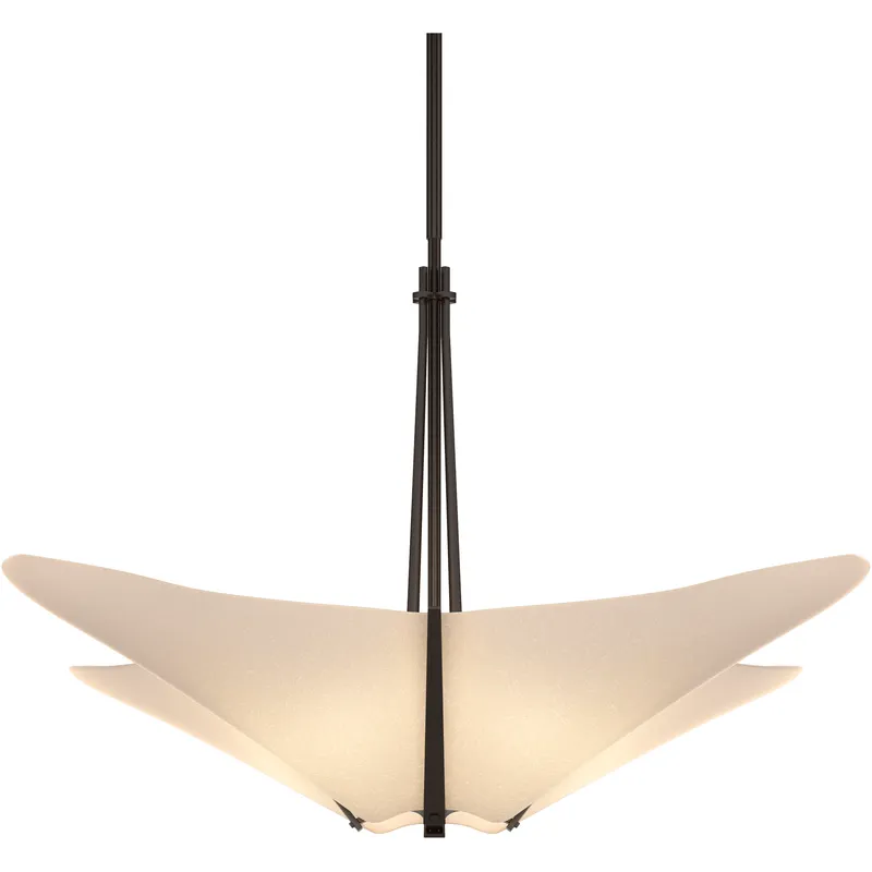 Kirigami 4 Light 23.7 inch Oil Rubbed Bronze Pendant Ceiling Light