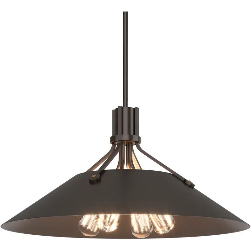 Henry 4 Light 23.1 inch Oil Rubbed Bronze and Oil Rubbed Bronze Pendant Ceiling Light