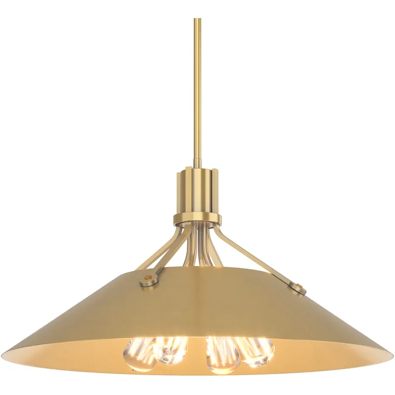 Henry 4 Light 23.1 inch Modern Brass and Modern Brass Pendant Ceiling Light