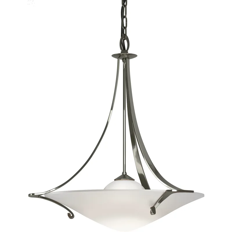 Antasia 1 Light 21.7 inch Sterling Pendant Ceiling Light in Opal