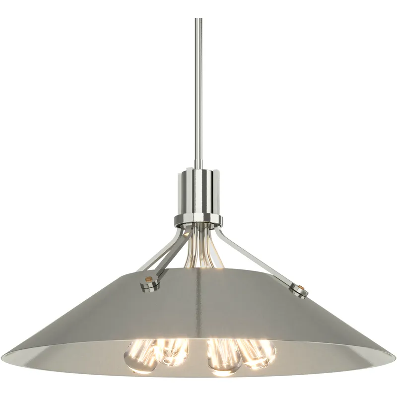 Henry 4 Light 23.1 inch Sterling and Sterling Pendant Ceiling Light
