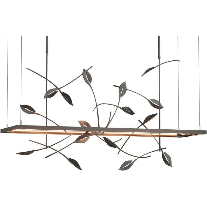 Autumn LED 53.4 inch Oil Rubbed Bronze Pendant Ceiling Light, Long