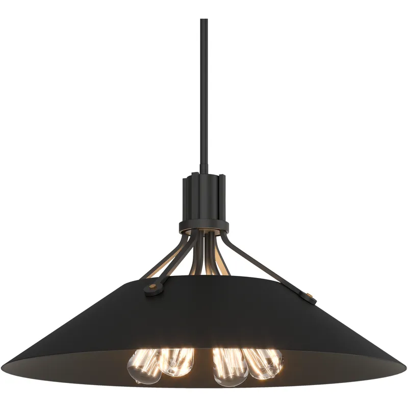 Henry 4 Light 23.1 inch Black and Black Pendant Ceiling Light