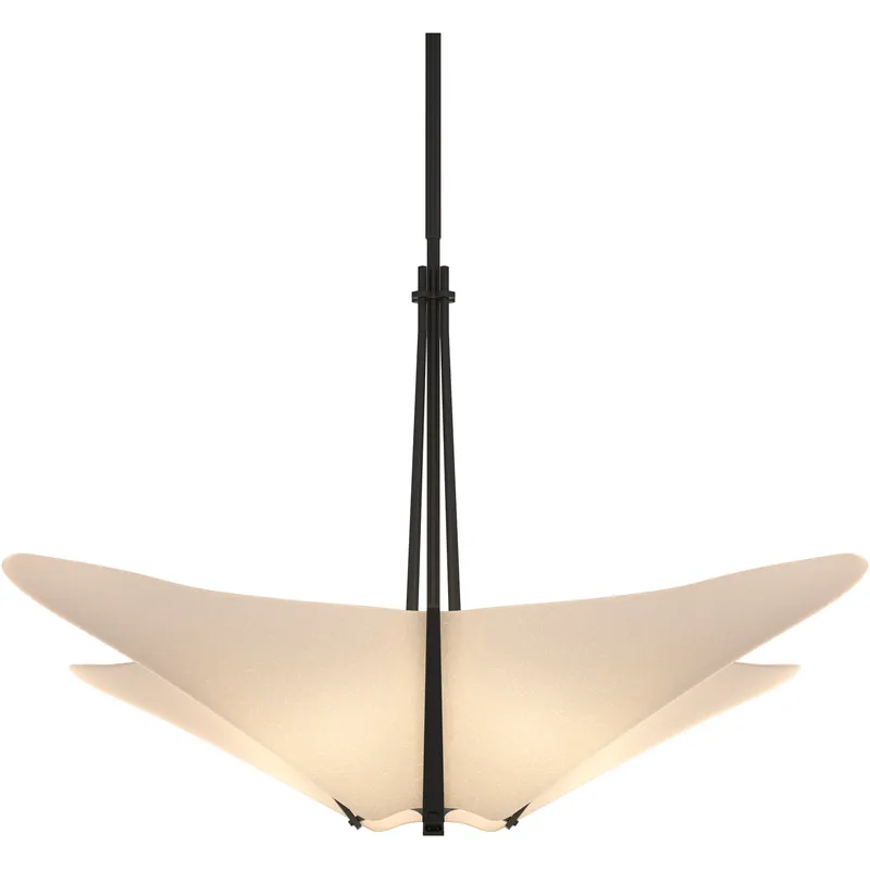 Kirigami 4 Light 23.7 inch Black Pendant Ceiling Light