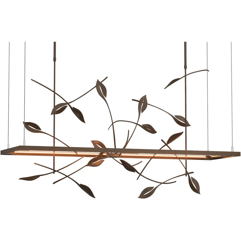 Autumn LED 53.4 inch Bronze Pendant Ceiling Light, Long