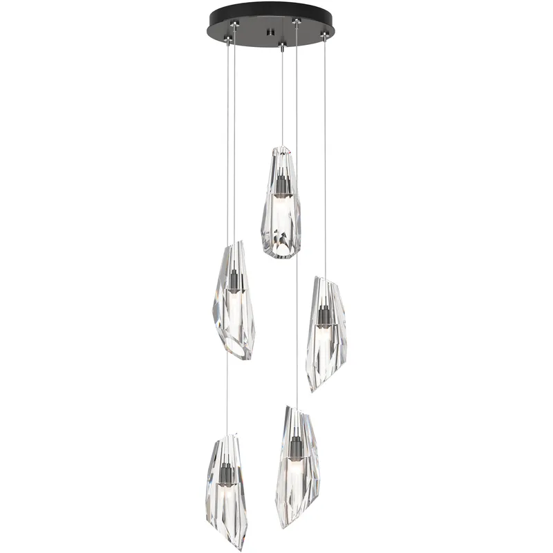 Luma 5 Light 14.5 inch Ink Pendant Ceiling Light, Standard