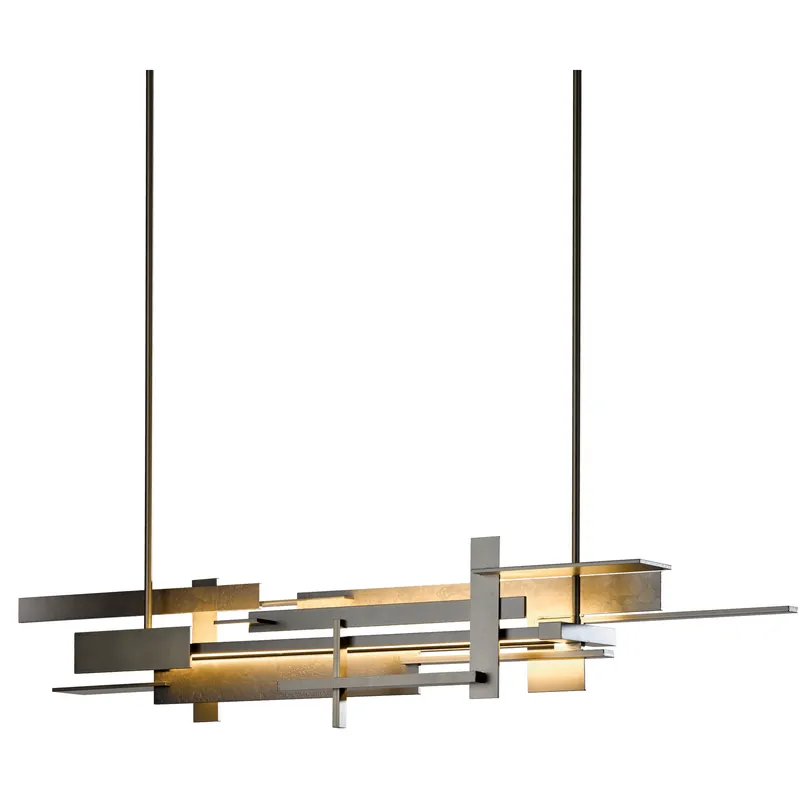 Planar LED 42.3 inch White Pendant Ceiling Light, Large