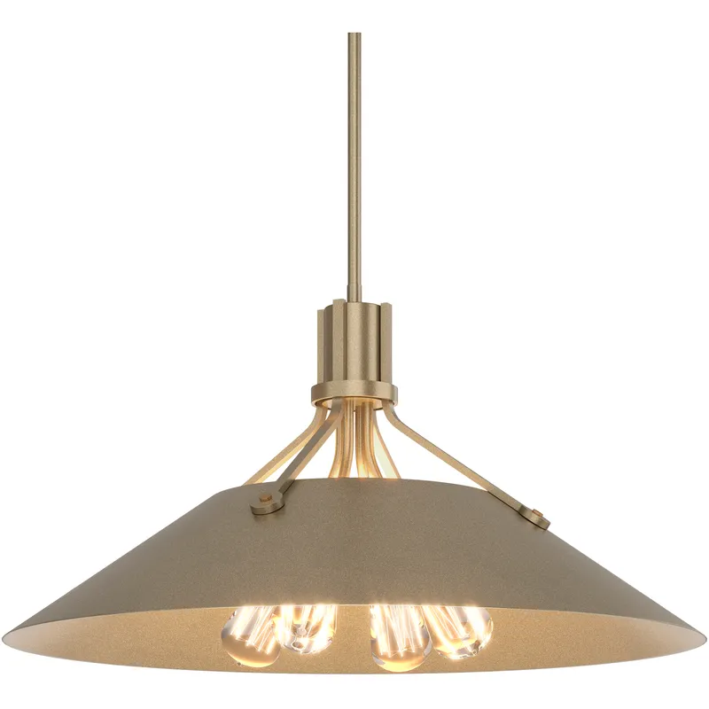 Henry 4 Light 23.1 inch Soft Gold and Soft Gold Pendant Ceiling Light